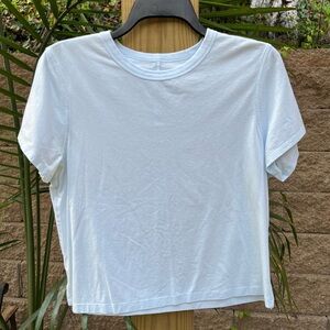 Lululemon Athletica Light Blue Short Sleeve Tee
